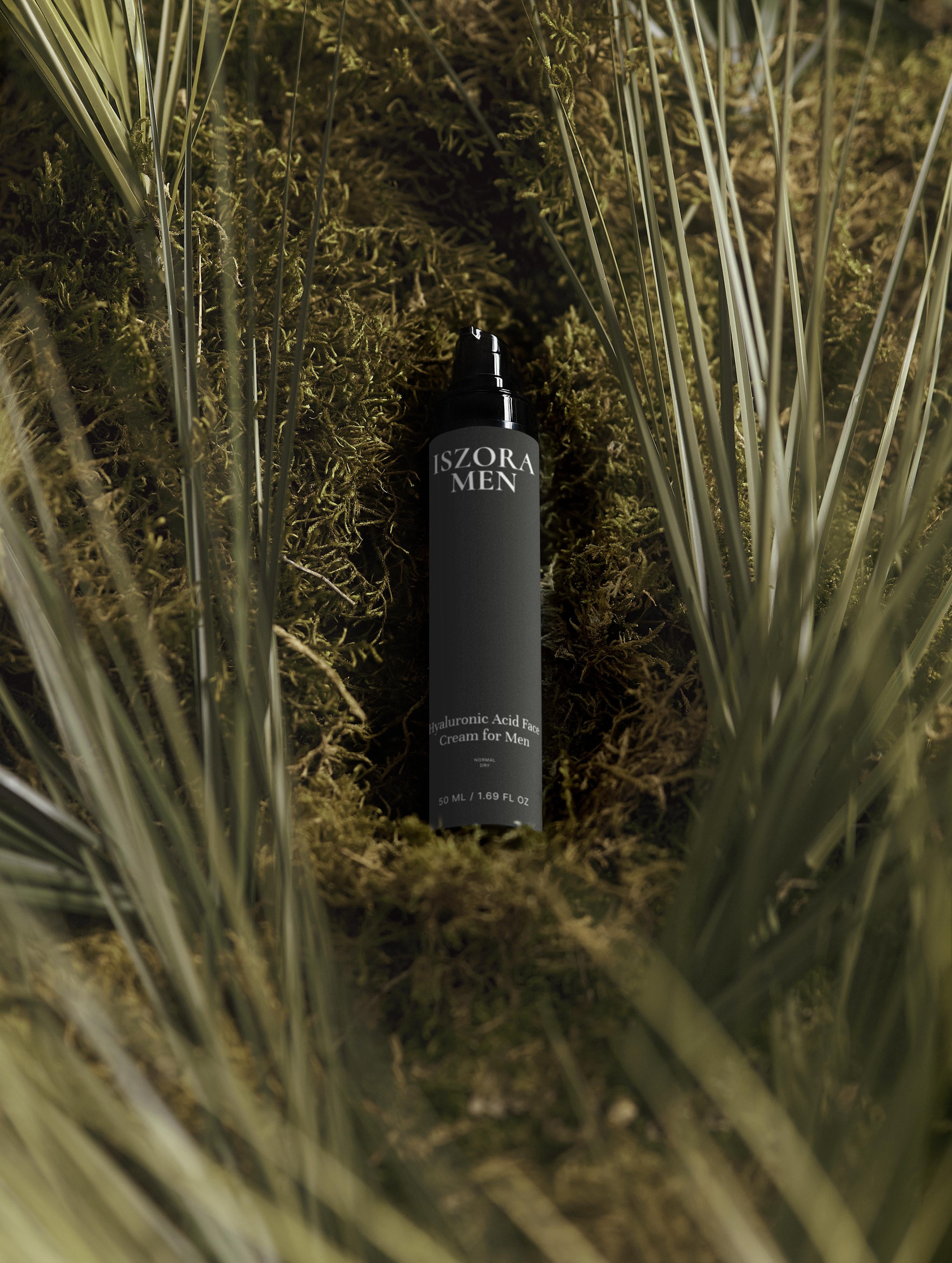 Crème visage à l’acide hyaluronique pour hommes -  50 ml - Travel size