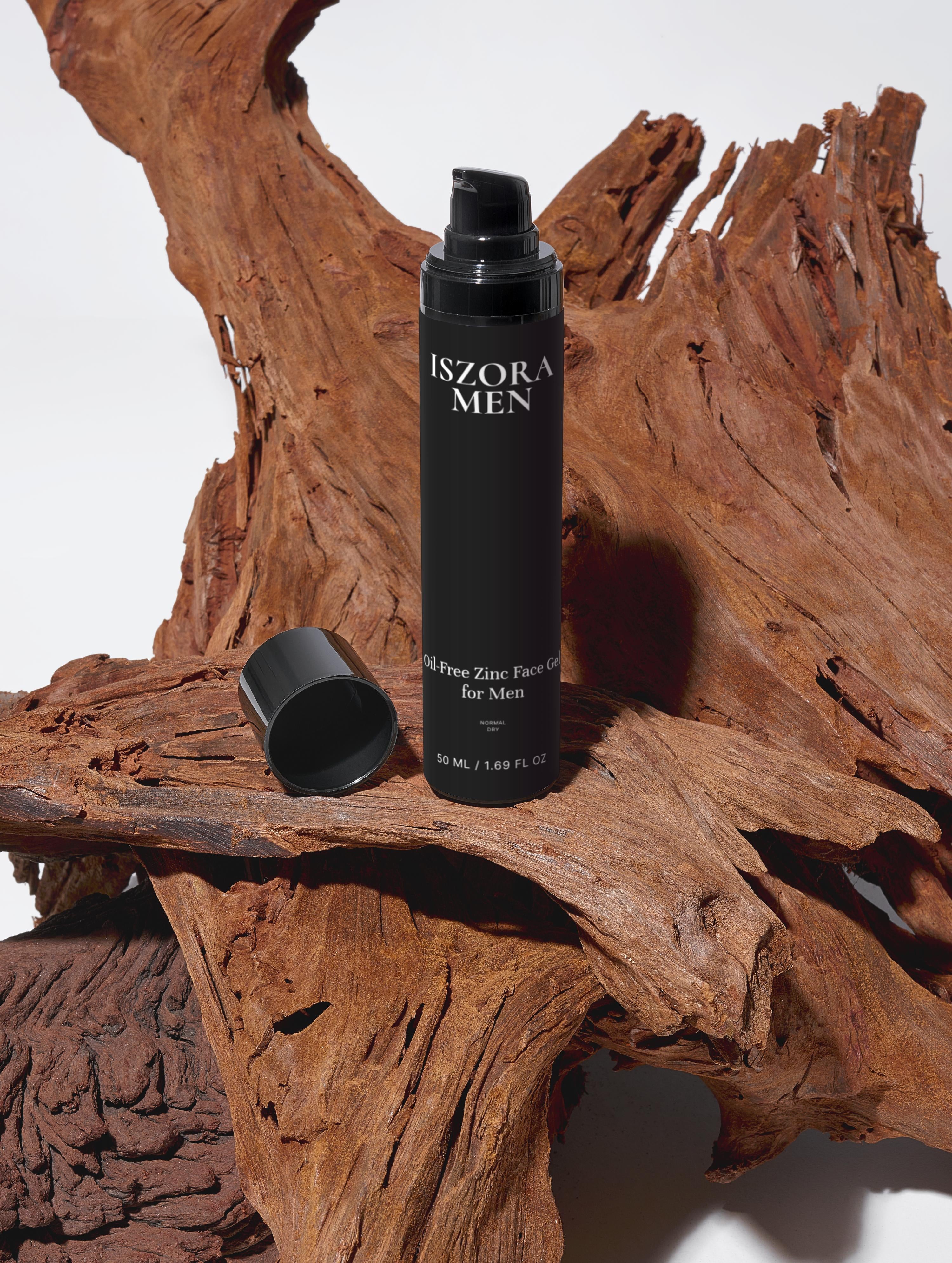 Gel visage au zinc sans huile pour hommes - 50 ml - Travel size