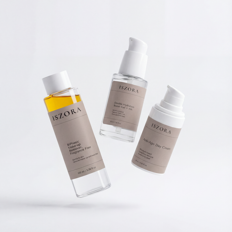 Coffret Timeless Radiance : Éclat intemporel : 3 produits Travel size