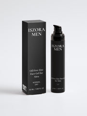 Gel visage au zinc sans huile pour hommes - 50 ml - Travel size